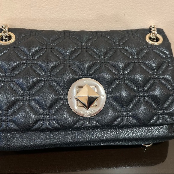 kate spade Handbags - Kate Spade Black Quilted Shoulder Bag